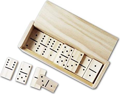 Actual product image Lifetime Games Empty wooden domino (Multilingual)