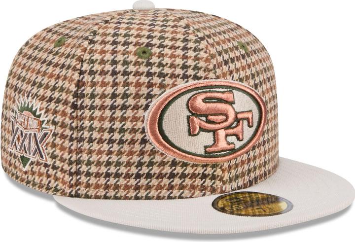 New Era 59Fifty Cap HOUNDSTOOTH San Francisco 49ers - 7 1/8 (7 1/8)
