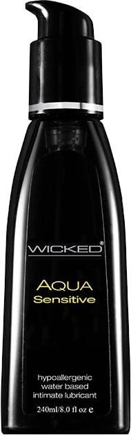 Actual product image Wicked Sensual Care Wicked Wicked Wicked Aqua Sensitive Black 240ml (240 ml)