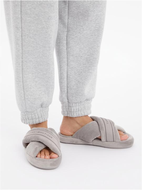 Image du produit Tommy Hilfiger Pantoufles confortables pour femmes, City Grey, 35.5 EU (35)