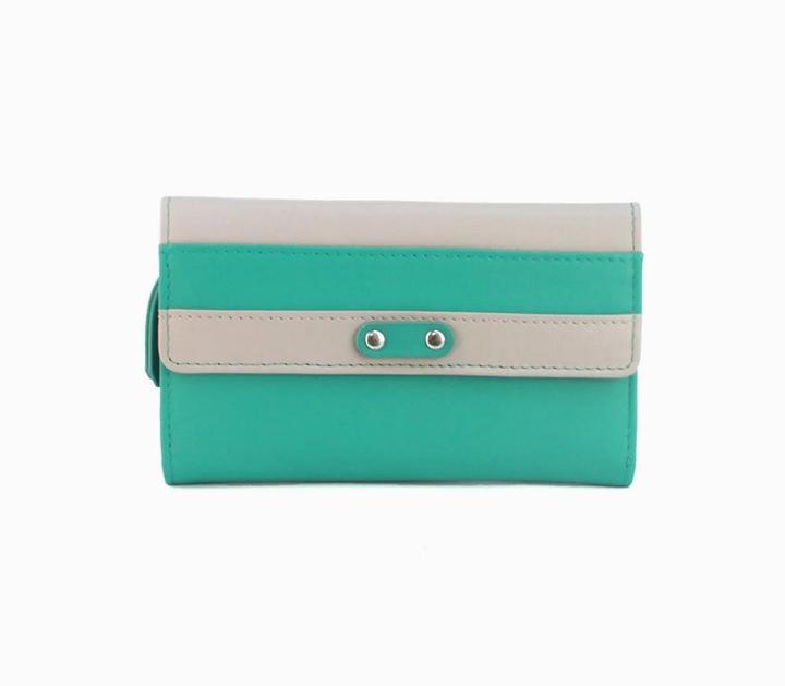 Immagine prodotto Eastern Counties Leather Portafoglio Madison in pelle con strisce