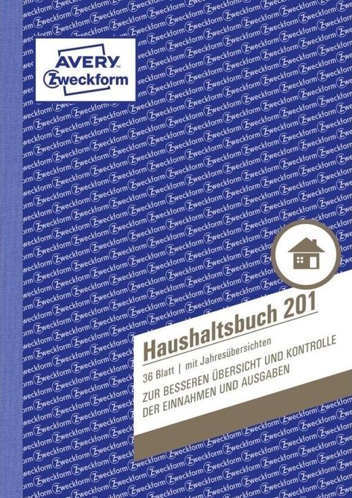 Produktbild Avery Haushaltsbuch (36 x)