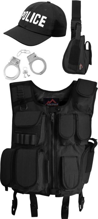 Produktbild Normani 5 Teiliges SWAT Kostüm Karneval Kostüm (M/L)