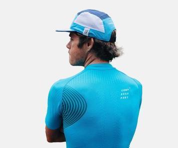 Actual product image Compressport Trail Postural SS Top Hawaiian Ocean (L)