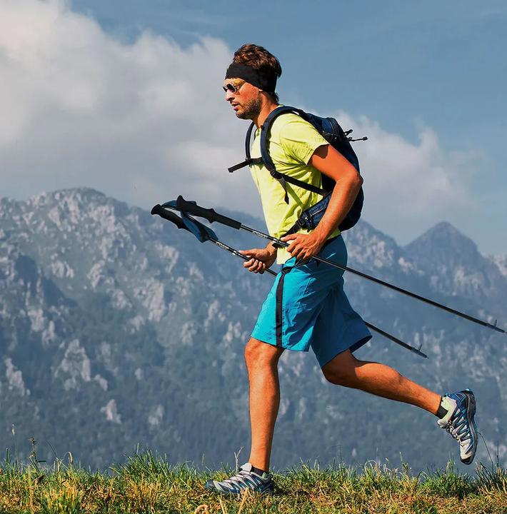 Immagine prodotto Kiwikā Ghepardo Bâton pliable de randonnée en montagne (130 cm)