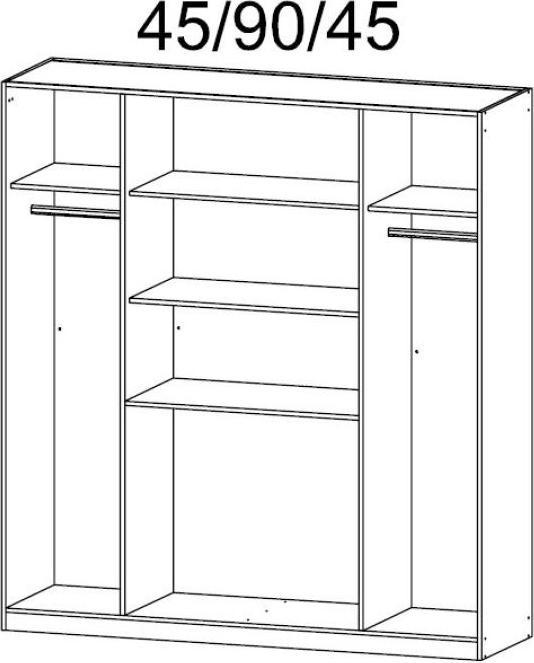 Produktbild Rauch Sinsheim (190 x 51 x 191 cm)