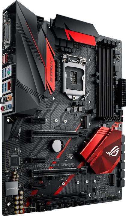 Actual product image ASUS Rog Strix Z370-H Gaming (LGA 1151, Intel Z370, ATX)