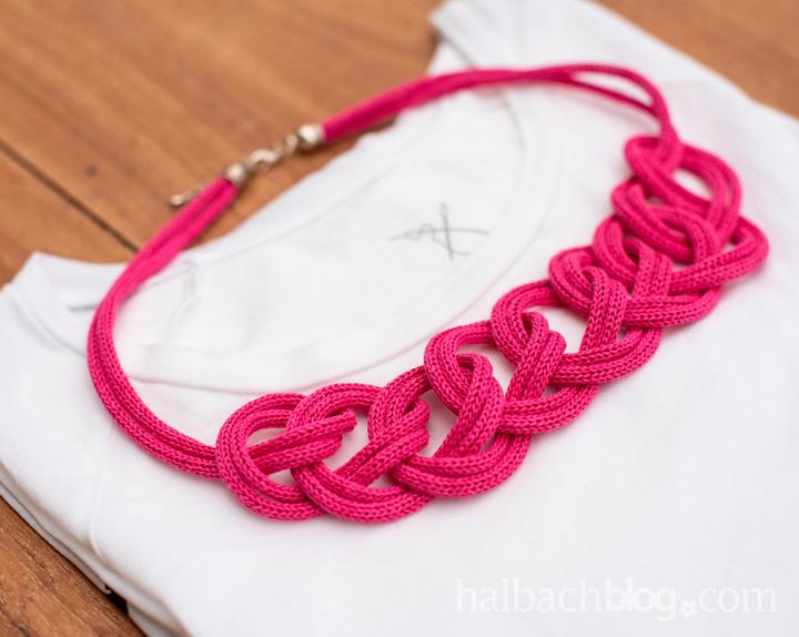 Actual product image Halbach Knitting tube from paper yarn (30 m)