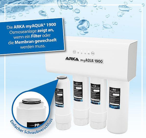 Produktbild Arka Biotechnologie myAQUA 1900 Osmoseanlage