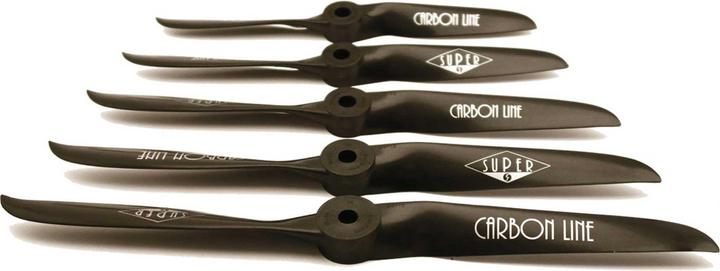 Image du produit Super carbon line 11x6" 28x15 cm noir 1stk. hélice