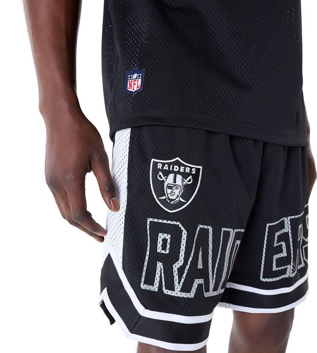 Actual product image New Era Mesh Shorts - NFL Las Vegas Raiders - S (S)