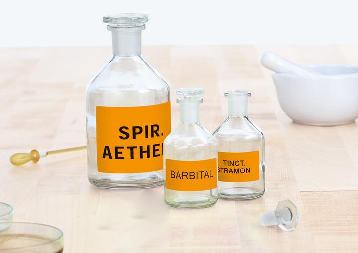 Produktbild HERMA Neon Etiketten A4
