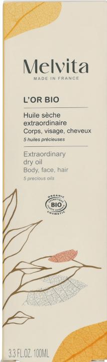 Image du produit Melvita L'Or Bio Huile extraordinaire 100ml (Huile pour le corps, 100 ml)