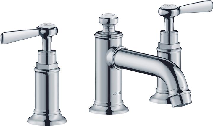 Produktbild hansgrohe 3-L Waschtischarmatur 30 AXOR MONTREUX DN 15 m Hebelgr m ZAG 1 1/4" chr