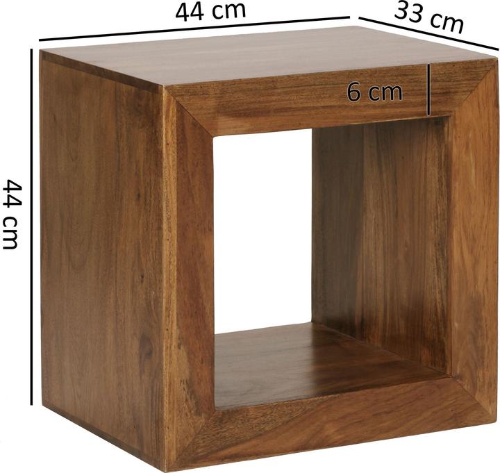 Actual product image Wohnling Mumbai (44 x 33 x 44 cm)