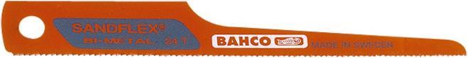 Image du produit Bahco Lame de scie sabre de carrosserie en bimétal Sandflex, 24 dents par pouce, 90 mm - 10 pcs.