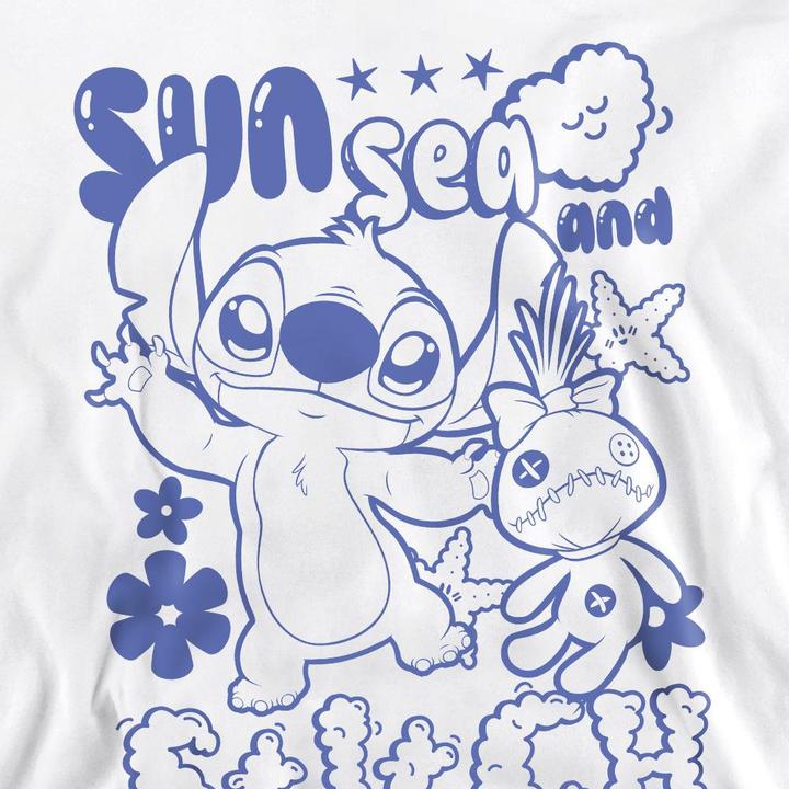 Immagine prodotto Lilo & Stitch Sun Sea Felpa Cucitura Girocollo Adulto Unisex (S)