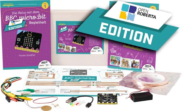 Actual product image Joy-it Adventure Electronics MicroBit-V2, Open Roberta Edition
