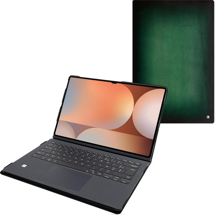 Produktbild Noreve Samsung Galaxy Tab S10 Ultra Ledertasche kompatibel Book Cover Keyboard (Galaxy Tab S10 Ultra)