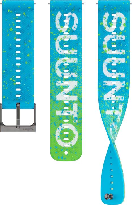 Actual product image Suunto 22 Ath6 Silicone Strap Power Blue S+M (22 mm, Silicone)