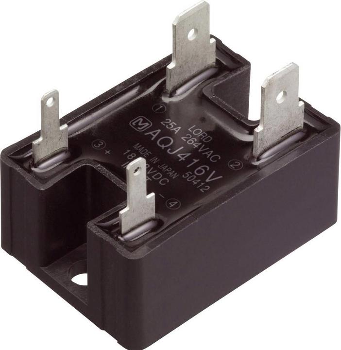 Actual product image Panasonic Solid-state relay AQJ419VJ 25 A Switching voltage (max.): 264 V/AC Zero spacing