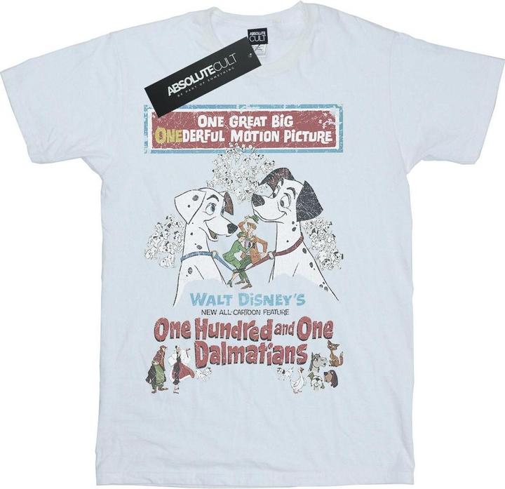 Disney 101 Dalmatians Retro Poster TShirt Mädchen