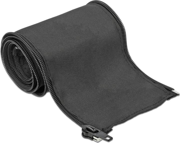 Immagine prodotto Delock Guaina per cavi 1 m x 35 mm, con cerniera Nero (Tubo cavi, 100 cm)