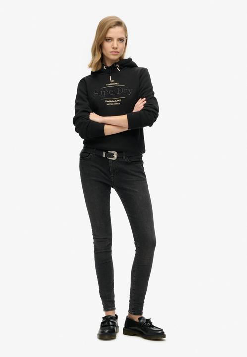 Produktbild Superdry hoodie damen luxe metallic logo (XS)