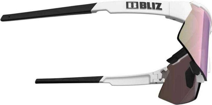 Actual product image Bliz Breeze Small (matt white, Clear, Brown w Rose Multi)