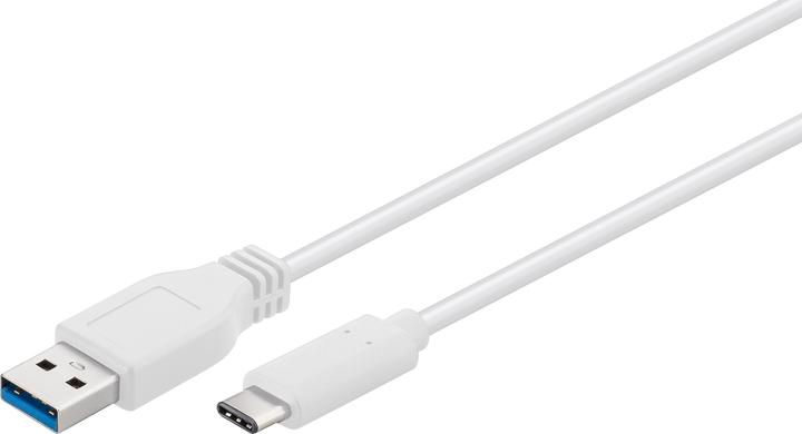 Produktbild Sinox i-Media - USB-Kabel - USB Typ A (Stecker) auf USB-C (Stecker) reversibel - USB 3.0 - 1 m - wei