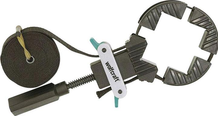 Produktbild wolfcraft wolfcraft 1 Rahmen-Bandspanner m. 4 Spannbacken 4m (4000 mm)
