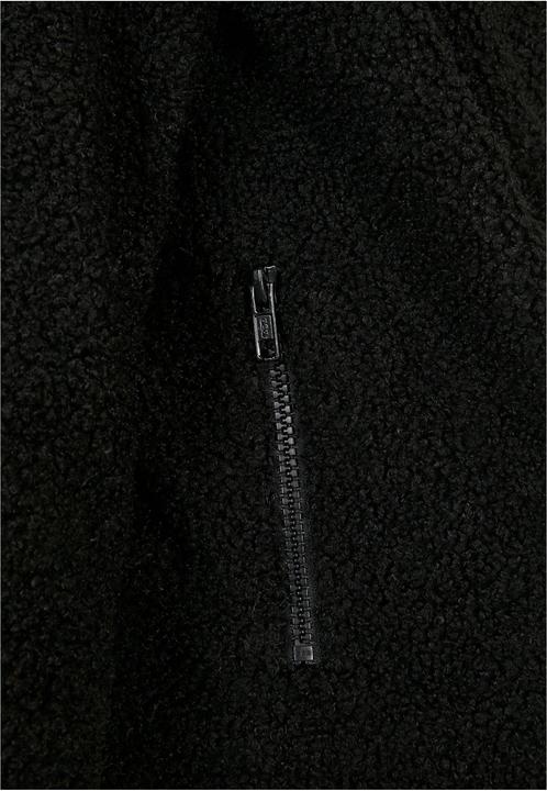 Immagine prodotto Urban Classics Giacca Sherpa con cappuccio e zip per ragazzi (134, 140)