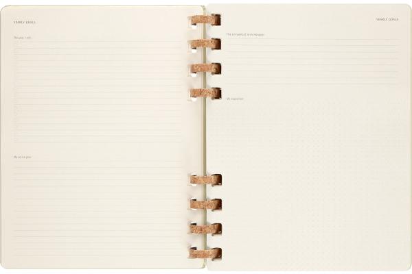 Actual product image Moleskine Study planner with spiral binding (25 x 20.5 cm, English)