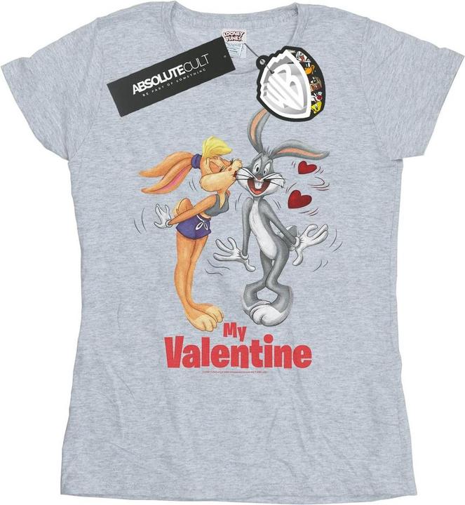 Looney Tunes Bugs Bunny And Lola Valentine's Day TShirt (XXL)