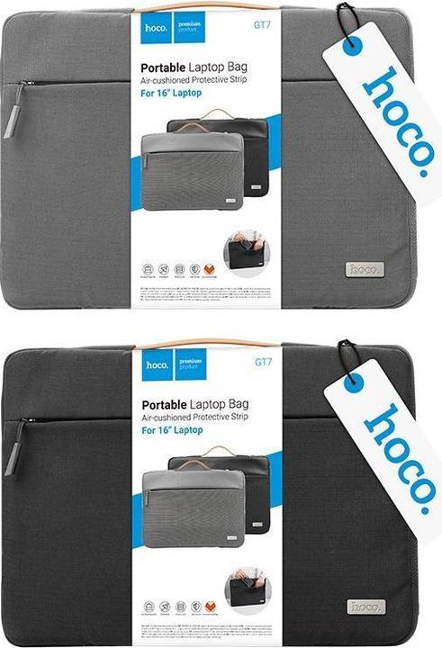 Produktbild Hoco Other Computer Accessory laptop bag 16" GT7 black (16")