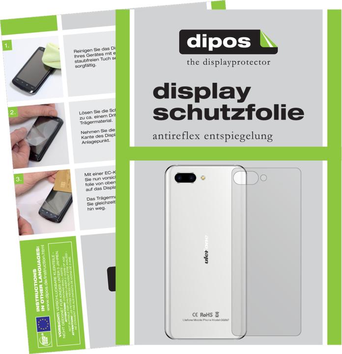 Actual product image Dipos Screen Protector Anti-Glare (5 Piece, Ulefone T2 Pro)
