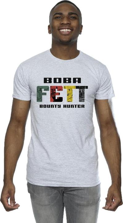 Produktbild Star Wars Boba Fett Character Logo TShirt (5XL)
