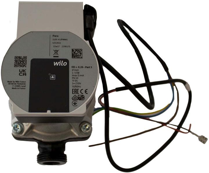Actual product image MHG Circulation pump Wilo Yonos Para RS 15/7.5 with mains cable