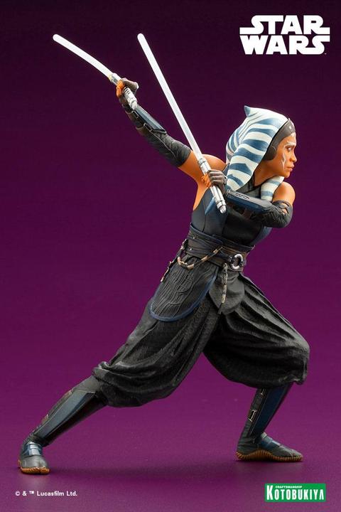 Actual product image Kotobukiya Star Wars The Mandalorian statuette PVC ARTFX 1/10 Ahsoka Tano 19 cm