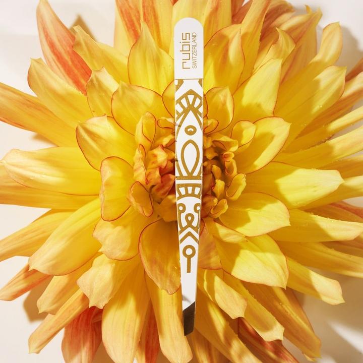 Produktbild Rubis Pinzette schräg, Mandala Totem gold