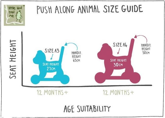 Image du produit little bird told me Percy Pup Push Along