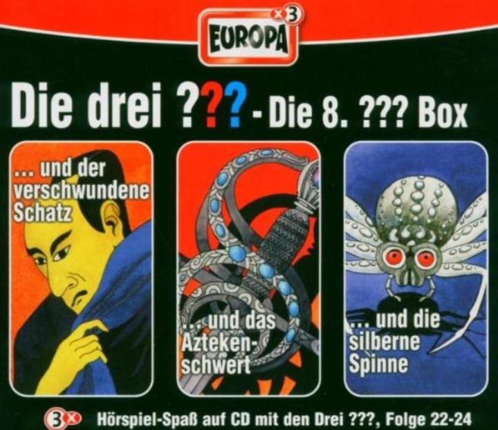 Produktbild Die drei??? Box 08. Folgen 22-24 (drei Fragezeichen) 3 CDs (Die drei ???, Deutsch)