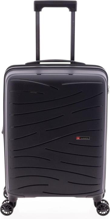 Wüsthof 1700 4 Rollen Kabinentrolley 55 cm mit Dehnfalte (36 l, Handgepäck (bis 50l))
