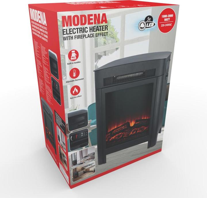 Produktbild Classic Fire Elektrokamin Modena - Elektrischer Heizung Kamin