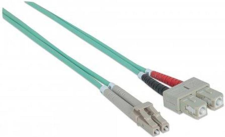 Produktbild Intracom Techly 3m SC / LC 50/125 Fiber Optic Cable Blue (3 m)