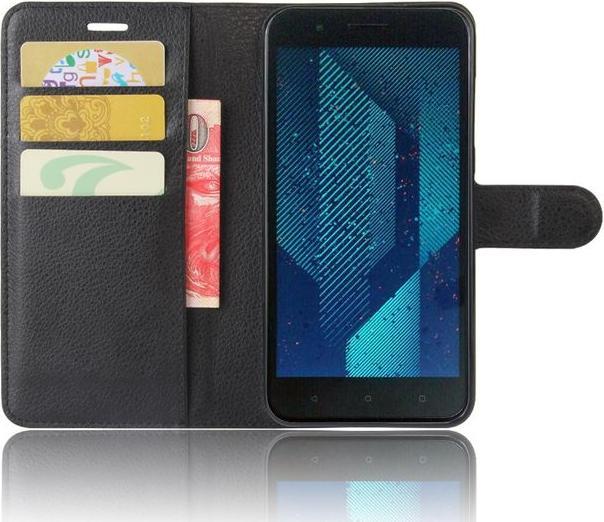 Produktbild MU Classic Litchi Leder Bookcover Series (HTC One X10)