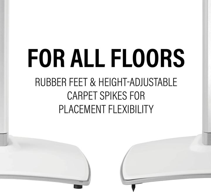 Actual product image Sanus WSSE3A2-W2 (1 pair, Stand, Height-adjustable)