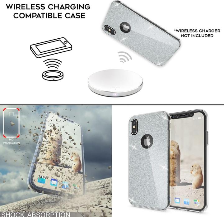 Immagine prodotto Nalia Custodia per cellulare a 360 gradi (Apple iPhone X, Apple iPhone XS)