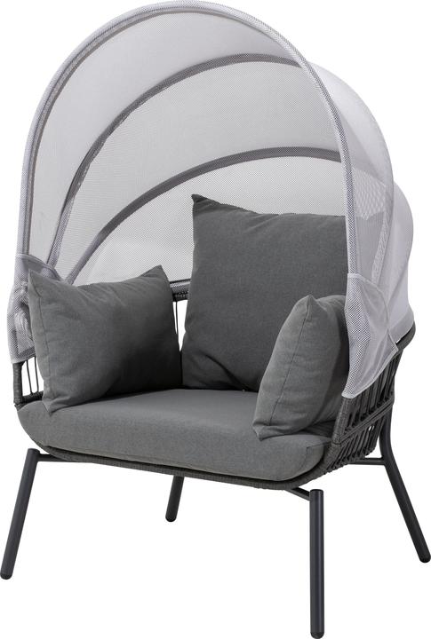 Produktbild Leco Sessel mit Fusshocker CLARA (102 cm)