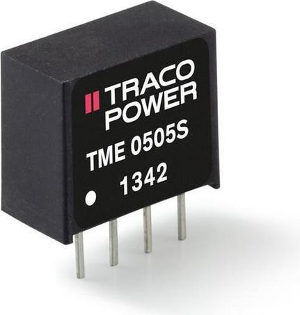 Actual product image TracoPower DC/DC converter 2.97... 3.63V 5V 200mA 1W
